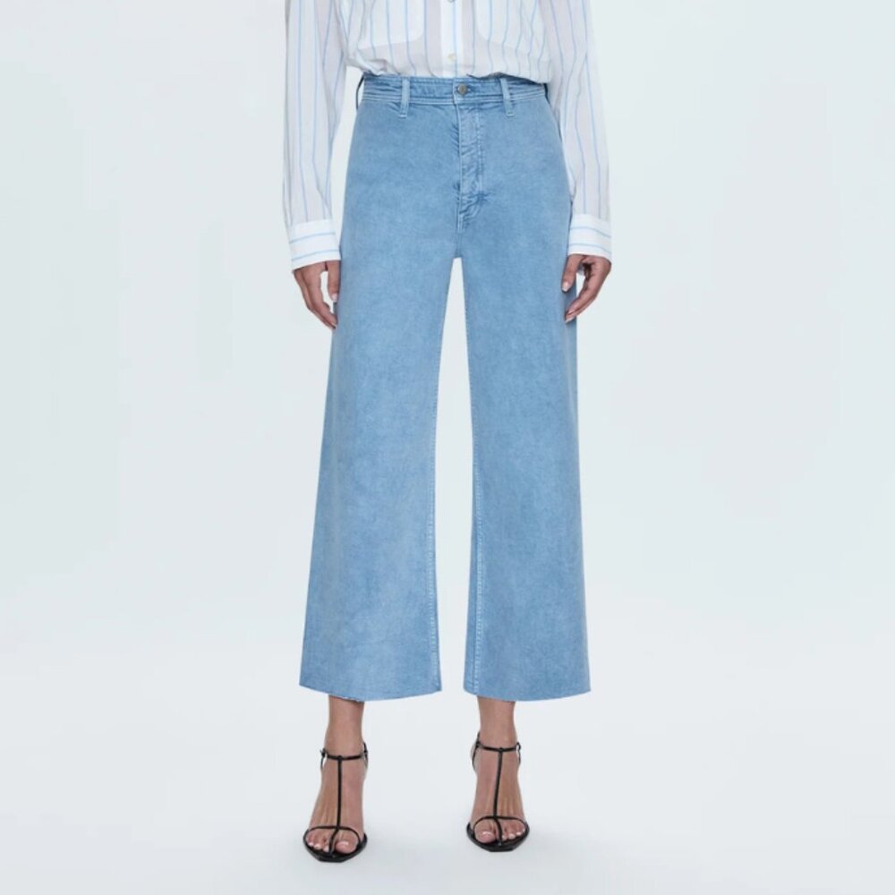 Penny High Rise Wide Leg Jean Frost by Pistola Denim NWT